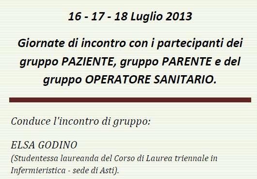 REALIZZAZIONE DEI FOCUS GROUP LUOGO: Sala riunioni / Elettrofisiologia-Emodinamica, TEMPO: 2 h.