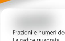 proporzionalità 13 Indagini statistiche 16 Il calcolo