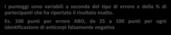 L INTERPRETAZIONE DEI REPORT: PERFORMANCE E prevista l attribuzione di una penalità per ogni errata determinazione o in caso di mancata risposta