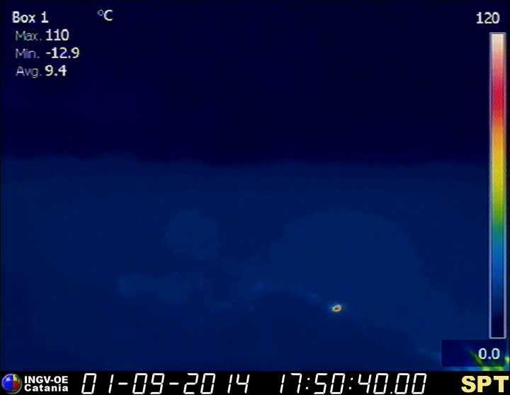 Pizzo, registrate dalle 14:30 UTC del 1 settembre alle ore 7.