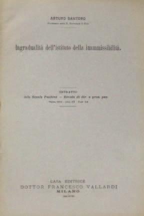 osservanza delle norme antinfortuni, Roma 1968, pp. 15. 51.