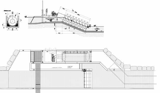 La peculiarità principale della coclea idraulica è la possibilità di sfruttare salti d acqua bassi e portate ridotte garantendo in ogni caso un
