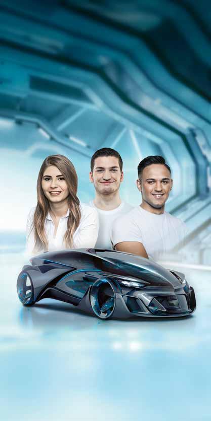 LE PROFESSIONI NEL RAMO DELL AUTOMOBILE HANNO UN BUON FUTURO In una delle circa 4000 aziende