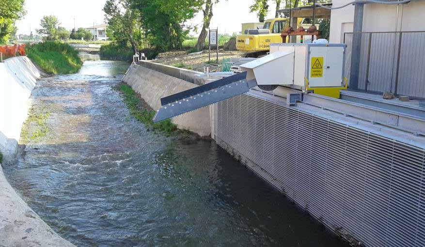 Si è inoltre provveduto alla manutenzione della cassa di espansione sul torrente Lugana a Loria.