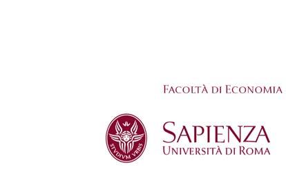 Prot. n. 1291 del 07/10/2016 Disp. 151/2016 BANDO BORSE DI COLLABORAZIONE STUDENTI A.A. 2016-2017 Sapienza Università di Roma Facoltà di Economia Presidenza Via del Castro Laurenziano, 9 00161 Roma T (+39) 06 49.