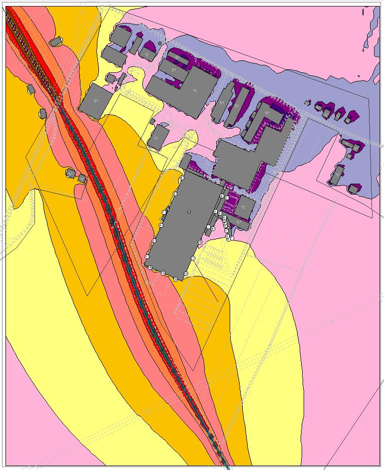 ELABORATO 2: Mappe orizzontali dei livelli di pressione sonora (altezza