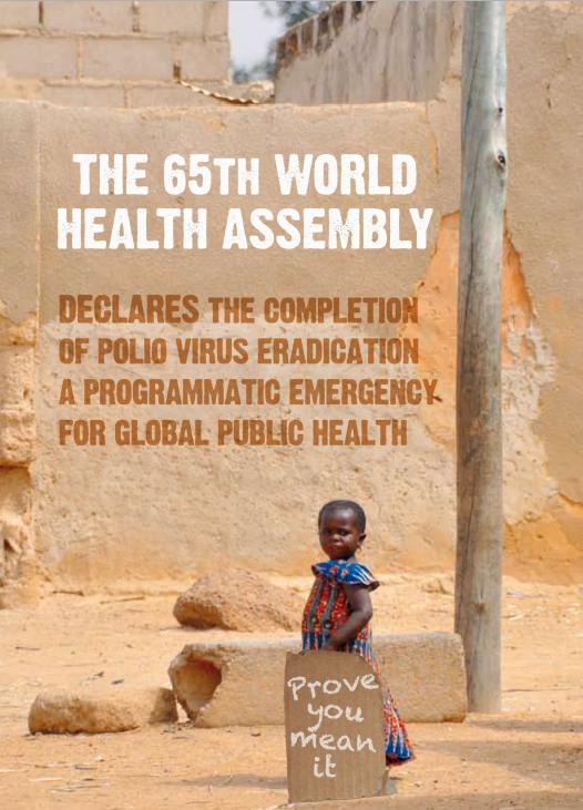 WHO statement on the meeting of the International Health Regulations Emergency Committee concerning the international spread of wild poliovirus WHO statement 5 May 2014 http://www.who.