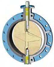 FEATURES A universally applicable wafer type valve acc. to EN 593.