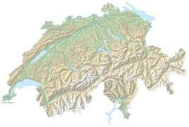 urbana Bassa densità di popolazione Piccoli comuni contornano la città Genève Bâle Berne Zurich
