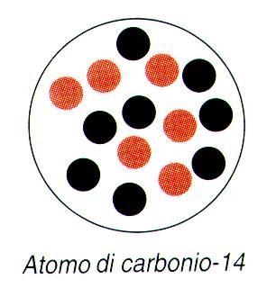 Il metodo del Radiocarbonio (14C) Nel carbonio solo un