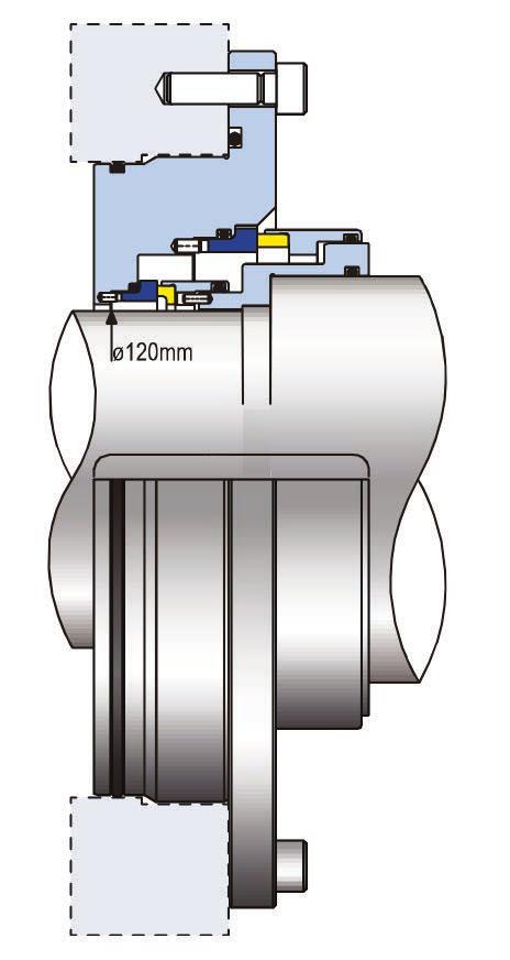 TENUTE MECCANICHE Serie T05VC per pompe