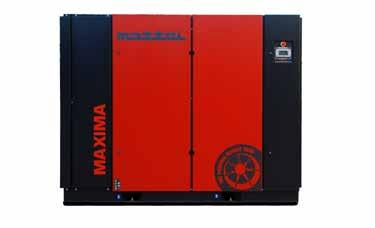 Maxima è un compressore nato nell ottica del risparmio energetico legato al rispetto ambientale e che si rivolge prevalentemente a quegli utilizzatori che necessitano di un erogazione di aria