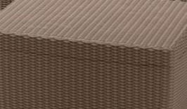 Intreccio Knit Texture con wicker tondo diametro 4,5 mm.