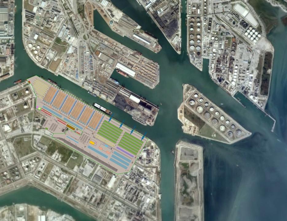 NUOVO TERMINAL CONTAINER - 2016 1.400.000 TEU/anno 1.