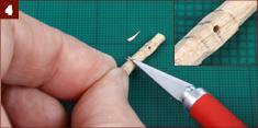 LO SCHEMA DELL ARGANO 1 4 mm 7 mm 10 mm 10 mm 7 mm 4 mm Ecco in dettaglio le misure delle diverse parti dell argano.