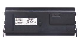 litio per unità microfoniche wireless serie HCS-5300/01/02.