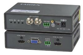 377,00 Switcher HDMI 8x1, 2,25 GHz, HDMI 1.3 compliant. TMX-MV2SDI 2.983,00 Processore Audio&Video Multiformato.