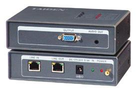TMX-TP-R/TD 928,00 Ricevitore su twisted pair VGA+Audio con uscita