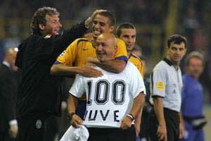 occasione, Bruges - Juventus 1-2 del 14-09-2005, la maglia è gialla): il magazziniere Franco