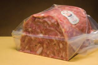 Store in refrigerator at 0 /+4 C Description: produced from meat from the cheeks, the soft cartilage and the cervical muscles of the pig.