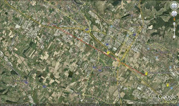 Come sopra accennato, il decollo e la fase iniziale di salita dovranno garantire un adeguata separazione dagli ostacoli e prevedere una virata dall asse pista prima di interessare la città di Prato.