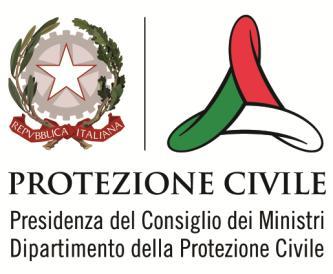PROTOCOLLO D'INTESA TRA Dipartimento della Protezione Civile della Presidenza del Consiglio dei Ministri, con sede legale a Roma, via Ulpiano, 11-00184 Roma, qui di seguito denominato "Dipartimento",