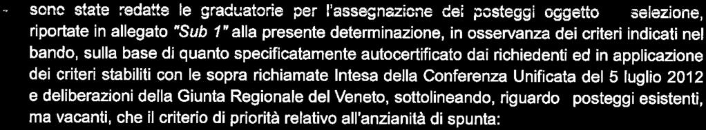 . prot n. 1582/2017, in quanto il posteggio oggetto dell'istanza non rientrava tra quelli messi a bando poiché in scadenza al 31. 12.