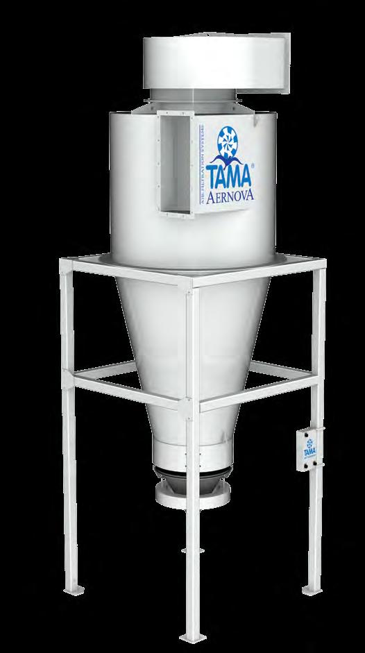 potentially explosive powders Pneumatic conveying of recovered powder Trasporto