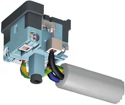 version 090707 ONNETORS ONNETTORI ONNETORS FOR ELETROVALVES WITH SREW TERMINALS ONNETTORI PER ELETTROVALVOLE ON TERMINALI A VITE EN17501-80 (ex IN450) Guaranteed water proof grade IP7