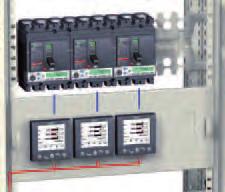 PD99- Comando diretto Telecomando Manovra rotativa diretta PD99- rchitetture d installazione della funzione misura ella versione con unità / o E gli interruttori SX integrano la funzione di misura