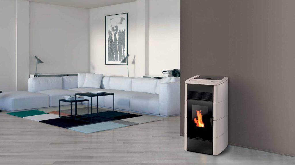 2 modelli: arte idro pellet 18 kw 23 kw Le termostufe a pellet Arte Idro sono dotate di sistema ermetico che utilizza al 100% aria esterna, senza mai prelevarne dall ambiente interno e alterare i