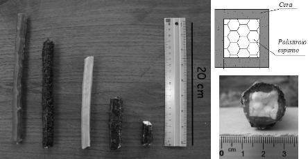 6 M. Betti et al. Figura 5. a) Campioni di modelli di detriti arborei secchi utilizzati.