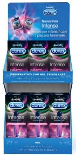 EXPO DUREX INTENSE 18 PEZZI 972050862 12 INTENSE ORGASMIC