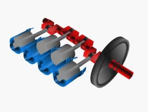 Obiettivi Trasforamzione da un quattro cilindri in linea a un 16 V55 Ottimizzazione geometrica e alleggerimento dell albero a gomiti