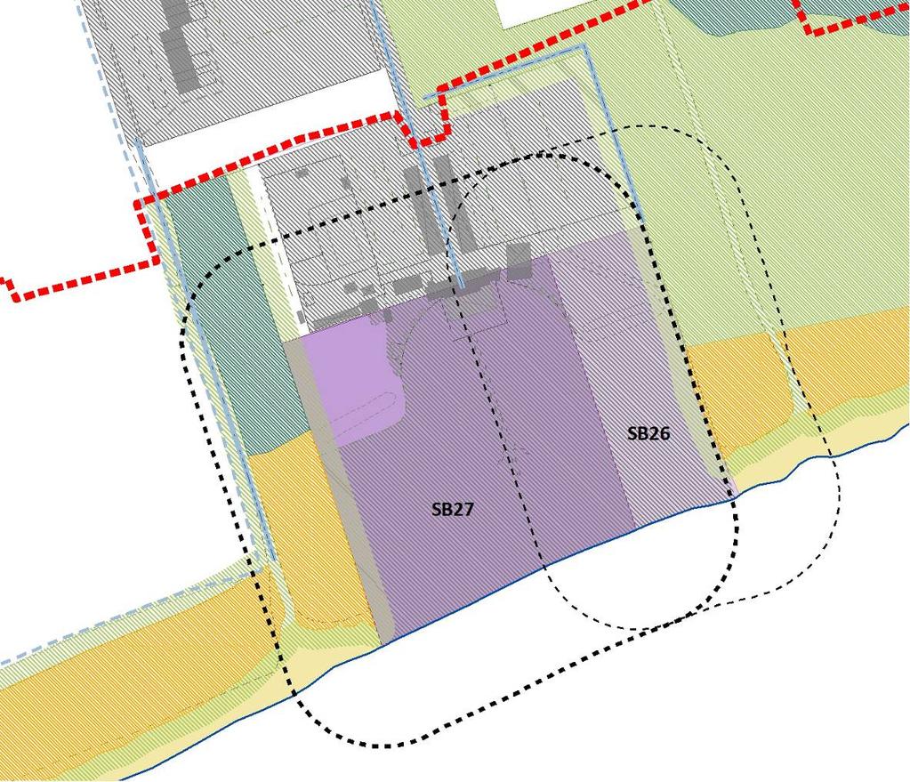 Area concedibile SB27 DATI GENERALI DELL INTERVENTO Ubicazione Tipologie delle opere previste Attuale stato di fatto dell area Superficie dell area concedibile Carico teorico massimo sostenibile