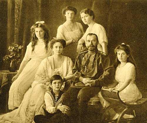 Nicola II e la famiglia