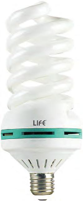 LAMPADA CFL 22-24V T4 12,7 serie Spirale Hi-Power Classe A OFF 1.h 1. Non Dierabile LLUMNAZE D ACCENTO mercury <2,5 mg >,5 22~24V COD. W V LM K Att.