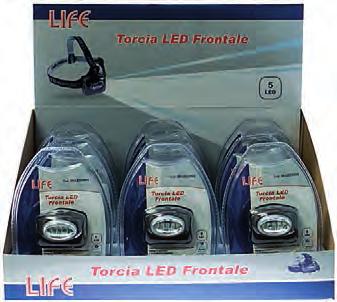 TORCE A LED Design in alluminio Leggera e maneggevole Resistente alle intemperie