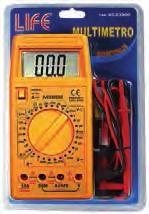 Adattatore per misurazione hfe Transistor Scale disponibili DC V 2m (±.5%) / 2V-2V-2V (±.8%) 6V (±1.%) AC V 2m (±1.2%) / 2V-2V-2V (±1.%) 6V (±1.2%) DC A 2uA-2mA-2mA (±1.