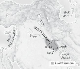 NOME... CLASSE... DATA... 1. Osserva la carta storica e completa il testo. I Sumeri: territorio, città e società 2. Inserisci le caratteristiche principali della città-stato.