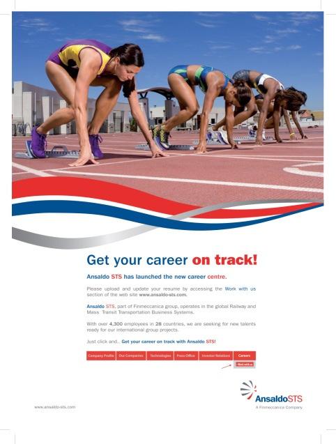 Ansaldo STS - I nostri strumenti La nostra mission per il 2012 Get your career on Track! Grazie al nuovo strumento, l HR dept.