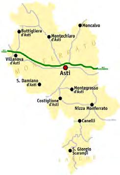 Consideriamo la provincia di Asti divisa in cinque zone (vedi sopra) e tre macrozone, cui corrispondono diverse sedi (vedi capitolo il patrimonio immobiliare ): 1. Asti città macro-zona AT 2. Nizza 3.