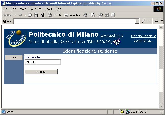 Politecnico di Milano - A.