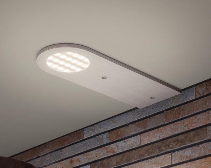 8 POLAR R1 POLAR R1 design DOMUS Line Apparecchio sotto pensile per illuminazione di accento Materiali: Finiture: Sorgente luminosa: modulo LED SMD Connettore: Micro24 Cablaggio: 2000mm Applicazione: