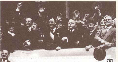 La crisi della sicurezza collettiva e i fronti popolari La politica estera tedesca Ottobre 1933: il ritiro della delegazione tedesca dalla Conferenza internazionale di Ginevra.