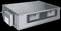 Canalizzabile DC Inverter Modello Raffreddamento Riscaldamento Capacità Raffreddamento Unità di Misura DCT-A140IUINV OU-A1403INV DCT-A170IUINV OU-A1703INV Βtu/h 47768 (20460-49445) 54592