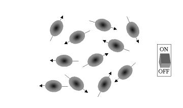 orientamenti in un campo magnetico esterno, corrispondenti a 2I+1 livelli energetici permessi Atomo di idrogeno 1 H: spin I=1/2 2
