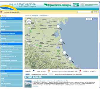 1 INTRODUZIONE I dati raccolti in questo report si riferiscono alla qualità delle acque marine dell Emilia- Romagna in relazione alla loro idoneità alla balneazione ed al loro stato ambientale