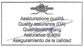 13. Requisiti integrativi per cubettato o taglio julienne Limiti operativi rilevamento corpi estranei metallici ( sacco 5,0 / 10,0 kg ) / Additional