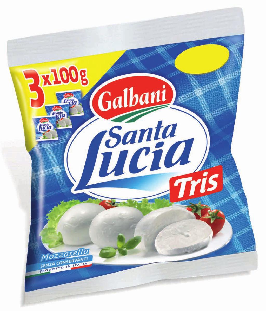 Mozzarella Santa Lucia GALBANI 3x100 g (al kg 5,30) 1,59
